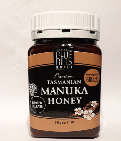 Manuka honey (600+), Blue Hills, Tasmanian (limited edition) Blue Hills Honey