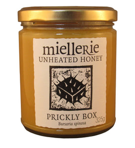 Prickly Box honey, Miellerie, Unheated, 325gms Miellerie