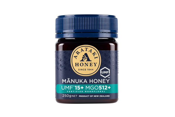 NZ Manuka Honey, Arataki, UMF15+, MG0 512+