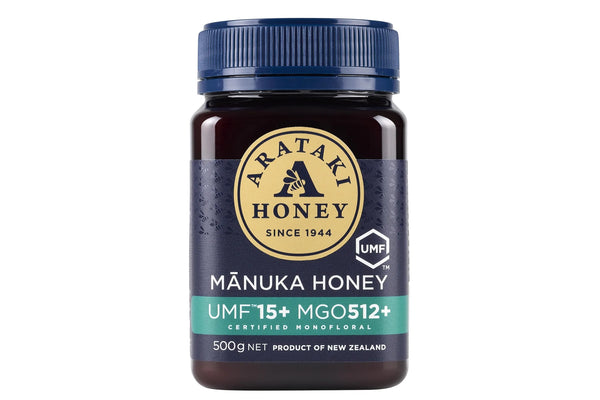 NZ Manuka Honey, Arataki, UMF15+, MG0 512+