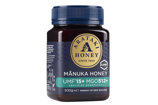 NZ Manuka Honey, Arataki, UMF15+, MG0 512+