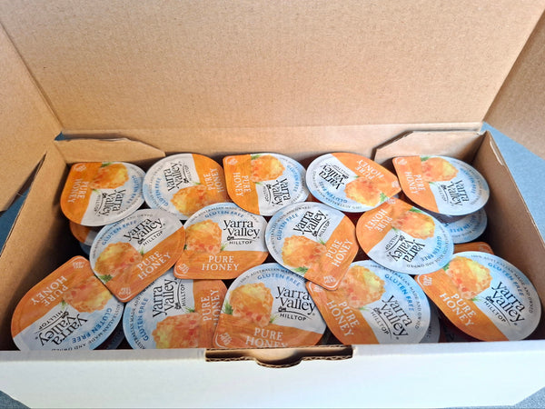 Box of 16gm Yarra Valley Australian honey portions
