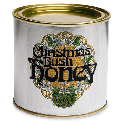 Tasmanian Christmas Bush honey 750gms tin