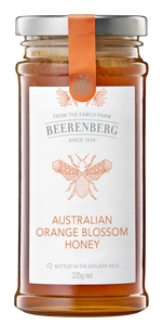 Beerenberg orange blossom honey, 335gms jar