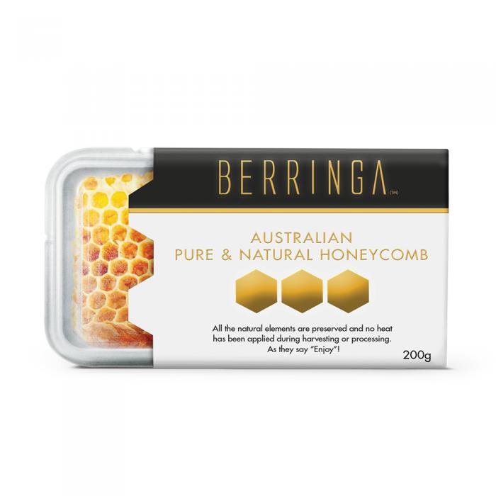 Berringa Pure Natural Honeycomb, 200gms