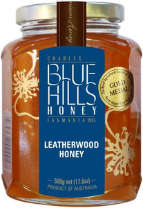 Leatherwood honey, Blue Hills, 500gms Blue Hills Honey
