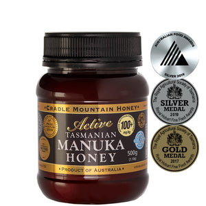 Cradle Mountain Manuka Honey 100+ MGO 500gms jar