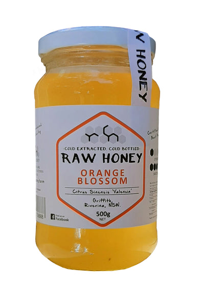 orange blossom honey liquid 500gms