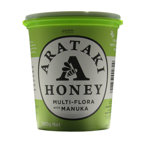 Arataki MultiFlora with Manuka honey, 500gms tub