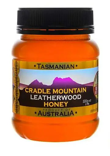 Cradle Mountain leatherwood honey, 500gms Australian Honey Products
