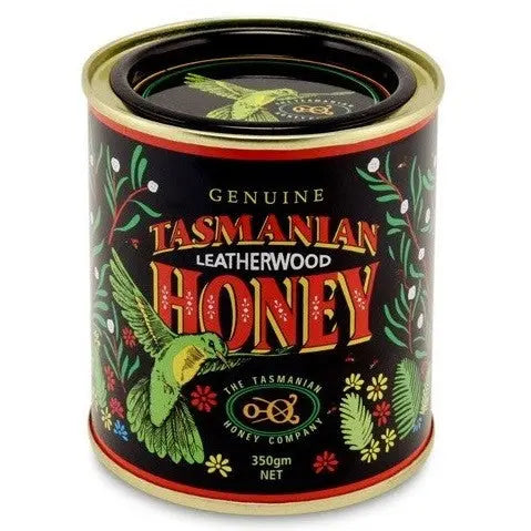 Leatherwood honey, Tasmanian Honey Company, 350gm tin