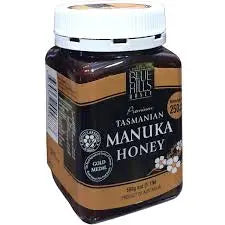 Manuka honey (250+), Blue Hills, Tasmanian Blue Hills Honey