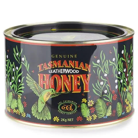 Leatherwood honey, Tasmanian Honey Company, 2kg tin